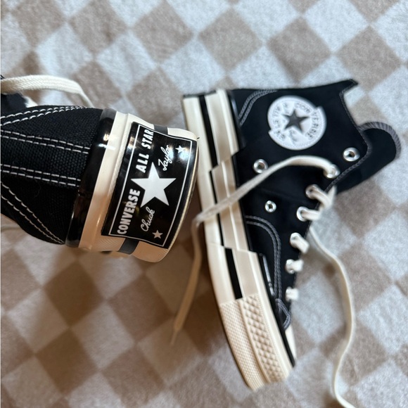 Converse Black High-Top Sneakers - Picture 4 of 6